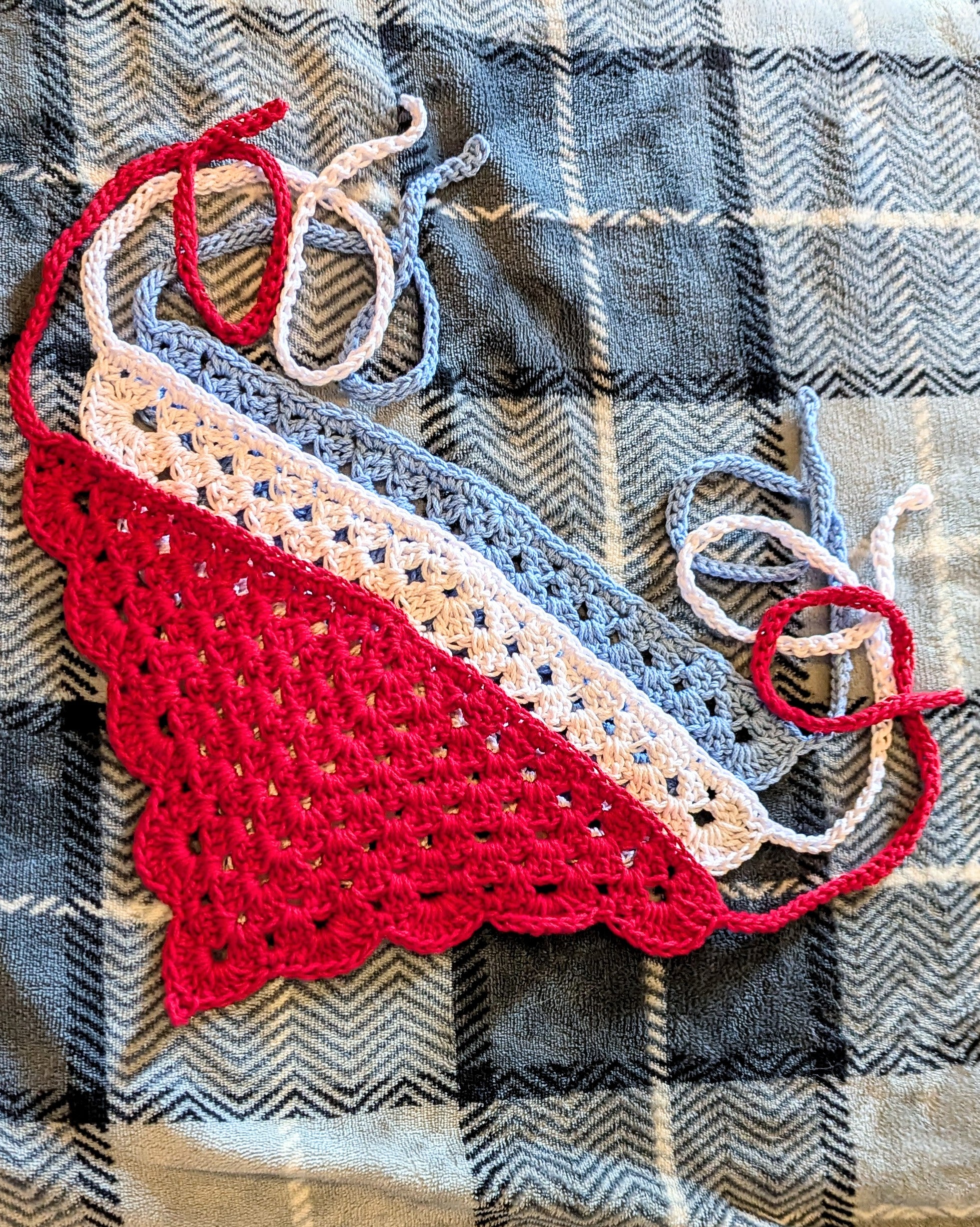 Granny Stitch Hair Bandana