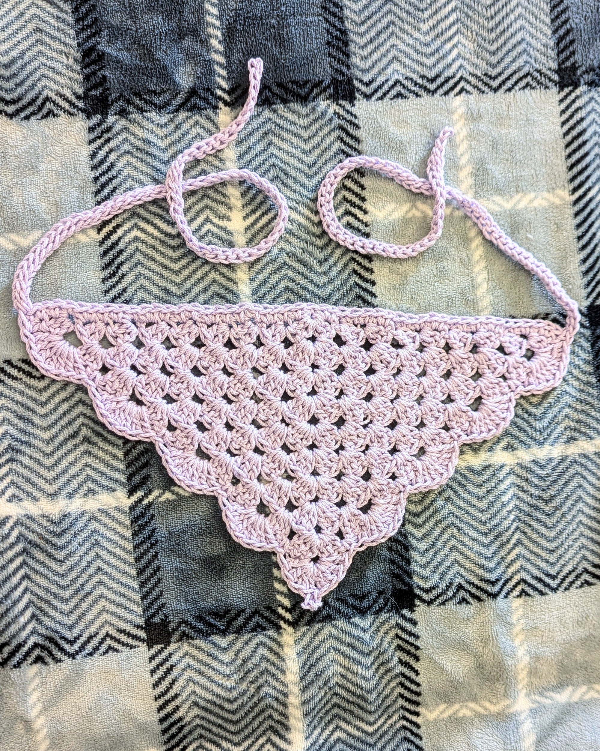 Granny Stitch Hair Bandana