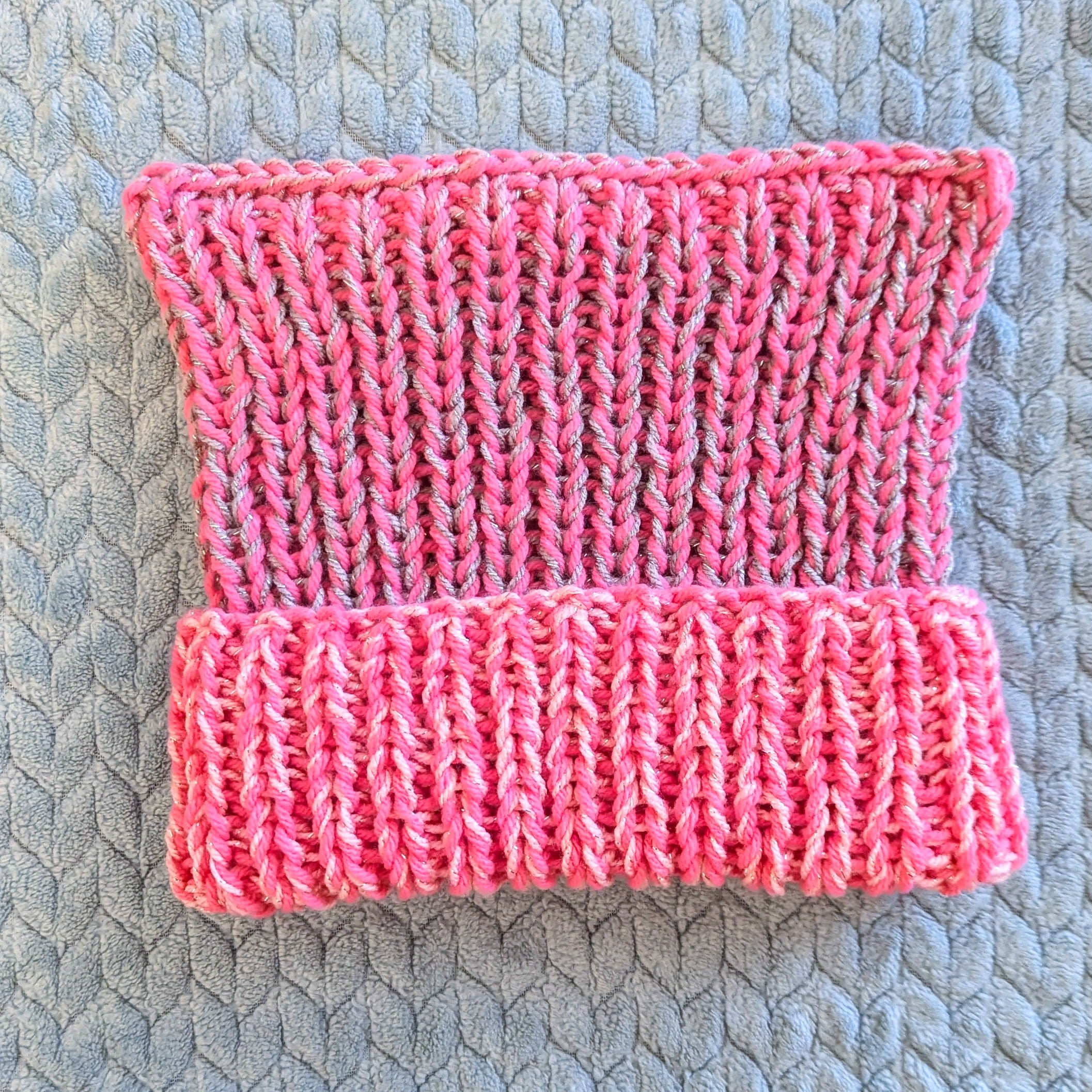 Chunky Knit Cat Beanie (Ready to Ship)