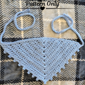 Double Crochet Hair Bandana Pattern