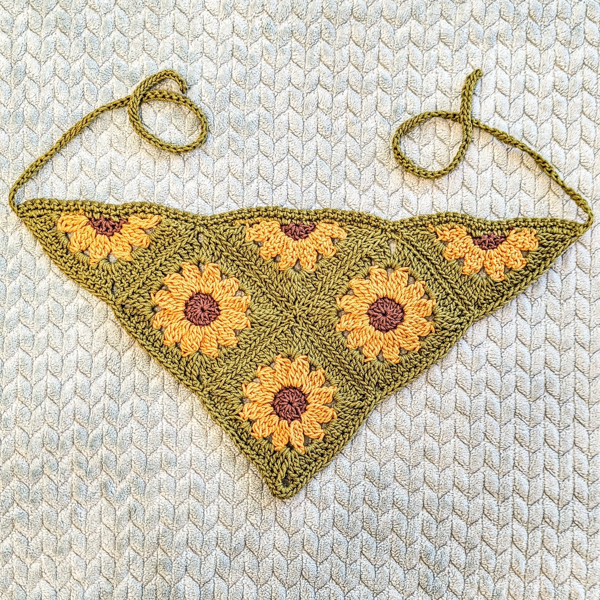 Sunflower Hair Bandana