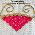Strawberry Hair Bandana Pattern
