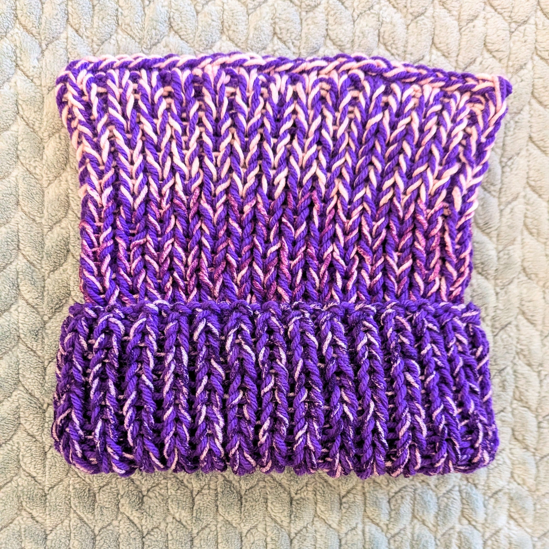Chunky Knit Cat Beanie (Ready to Ship)