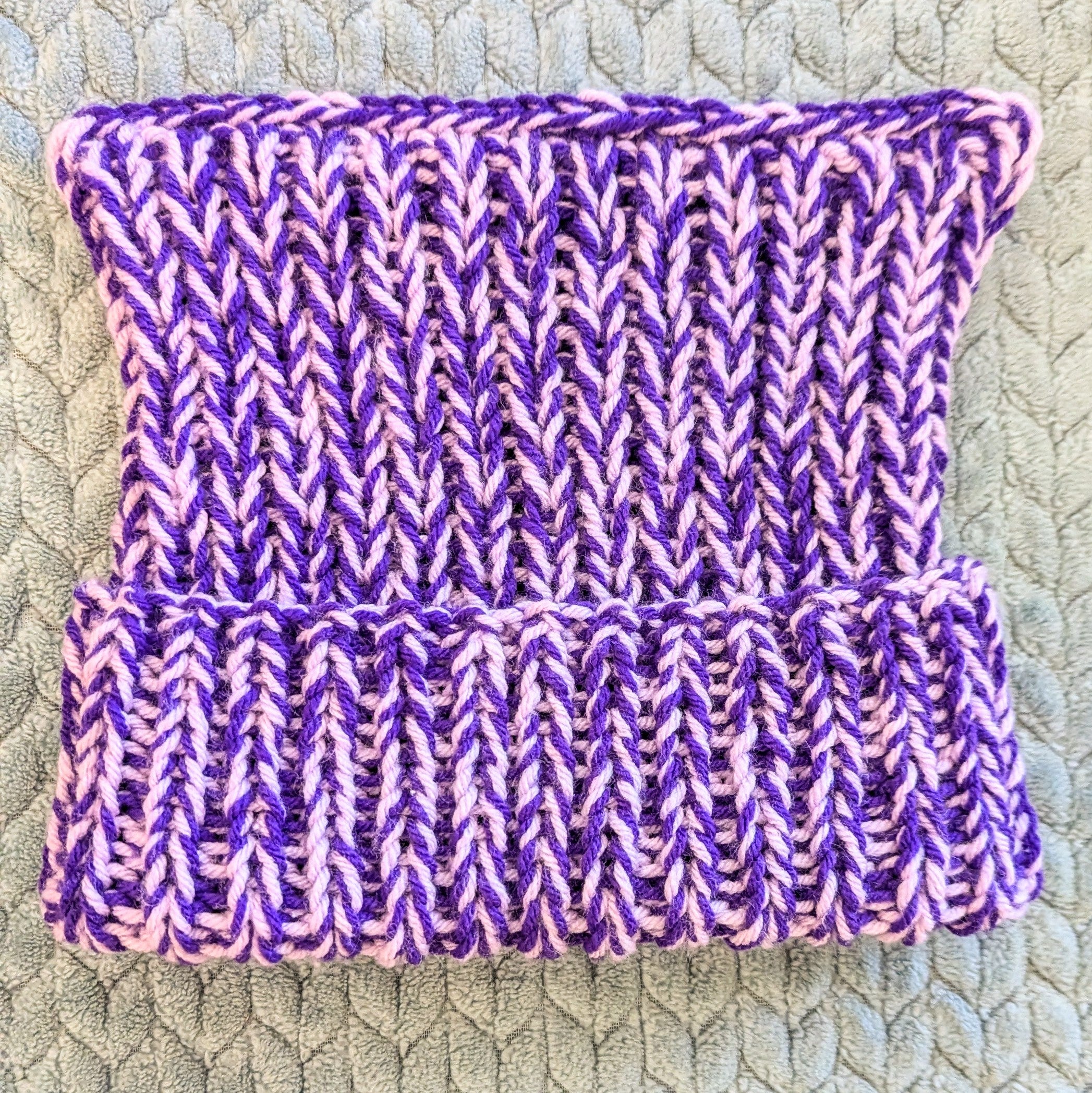 Chunky Knit Cat Beanie (Ready to Ship)