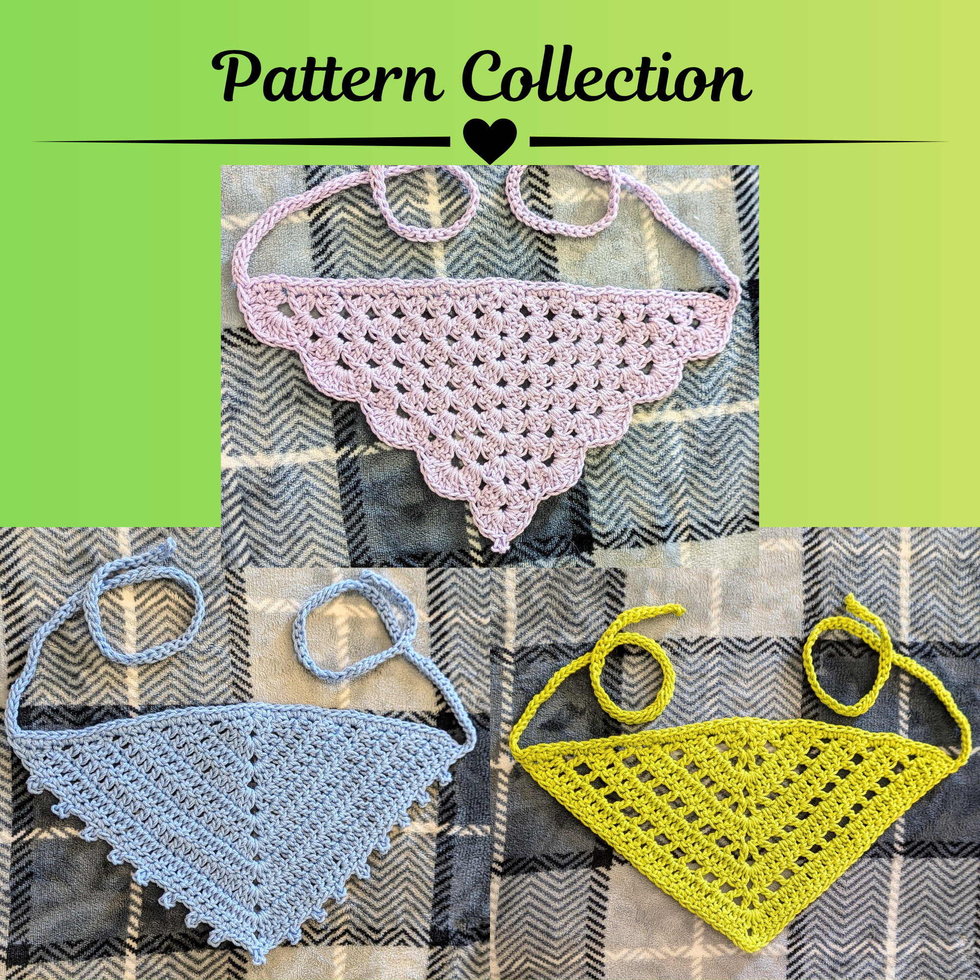Classic Hair Bandana Pattern Collection