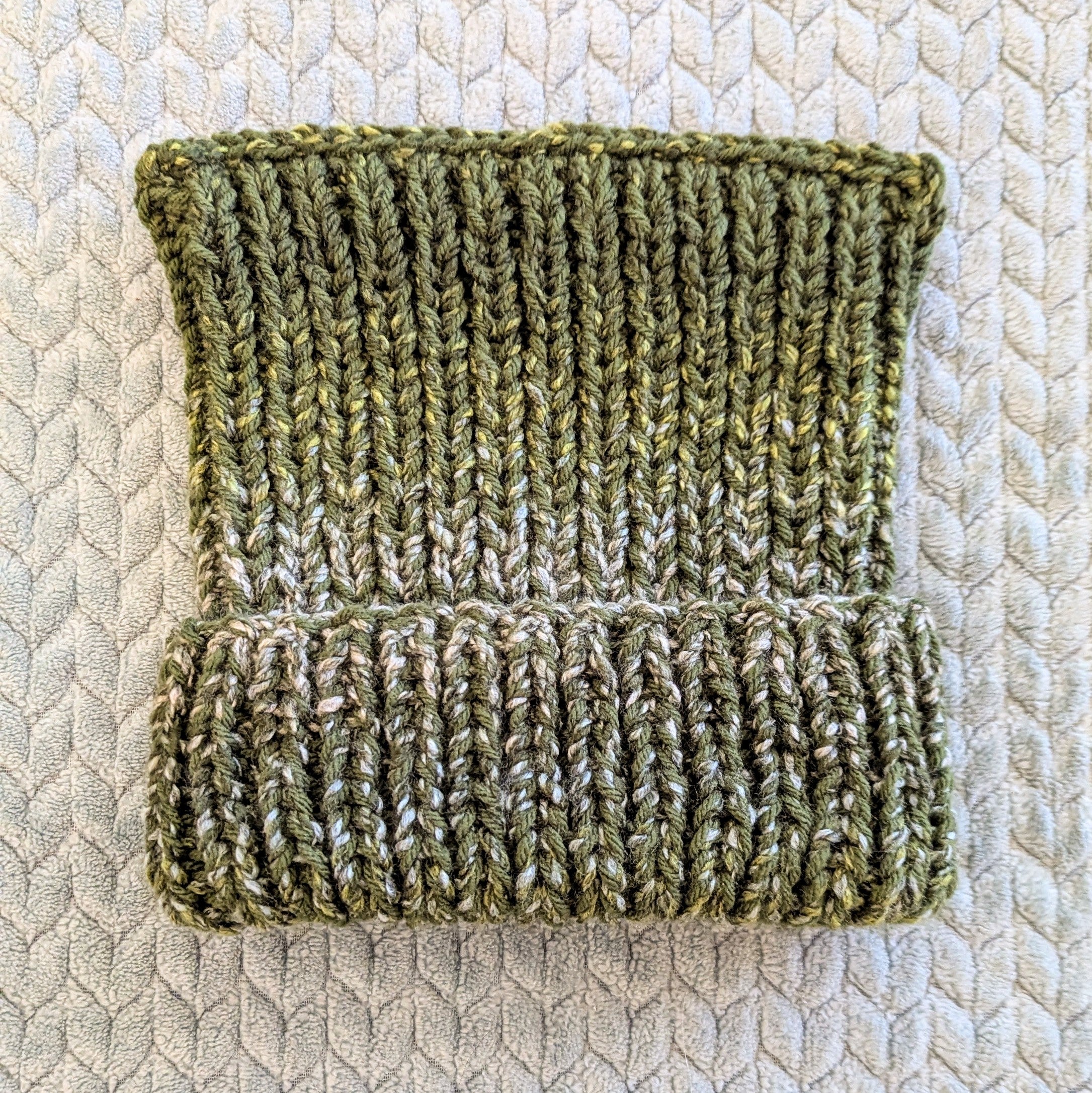 Chunky Knit Cat Beanie (Ready to Ship)
